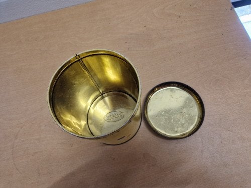blik agro vintage metaal, Verzamelen, Blikken, Ophalen of Verzenden