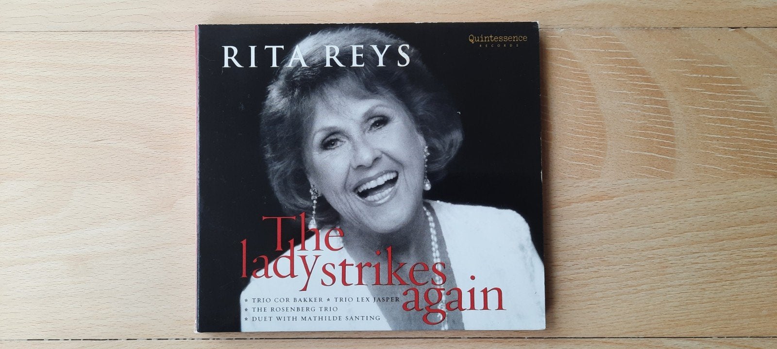 Rita Reys - The Lady Strikes Again CD (Jazz), Inclusief boekje, Ophalen of Verzenden, Zo goed als nieuw, Jazz