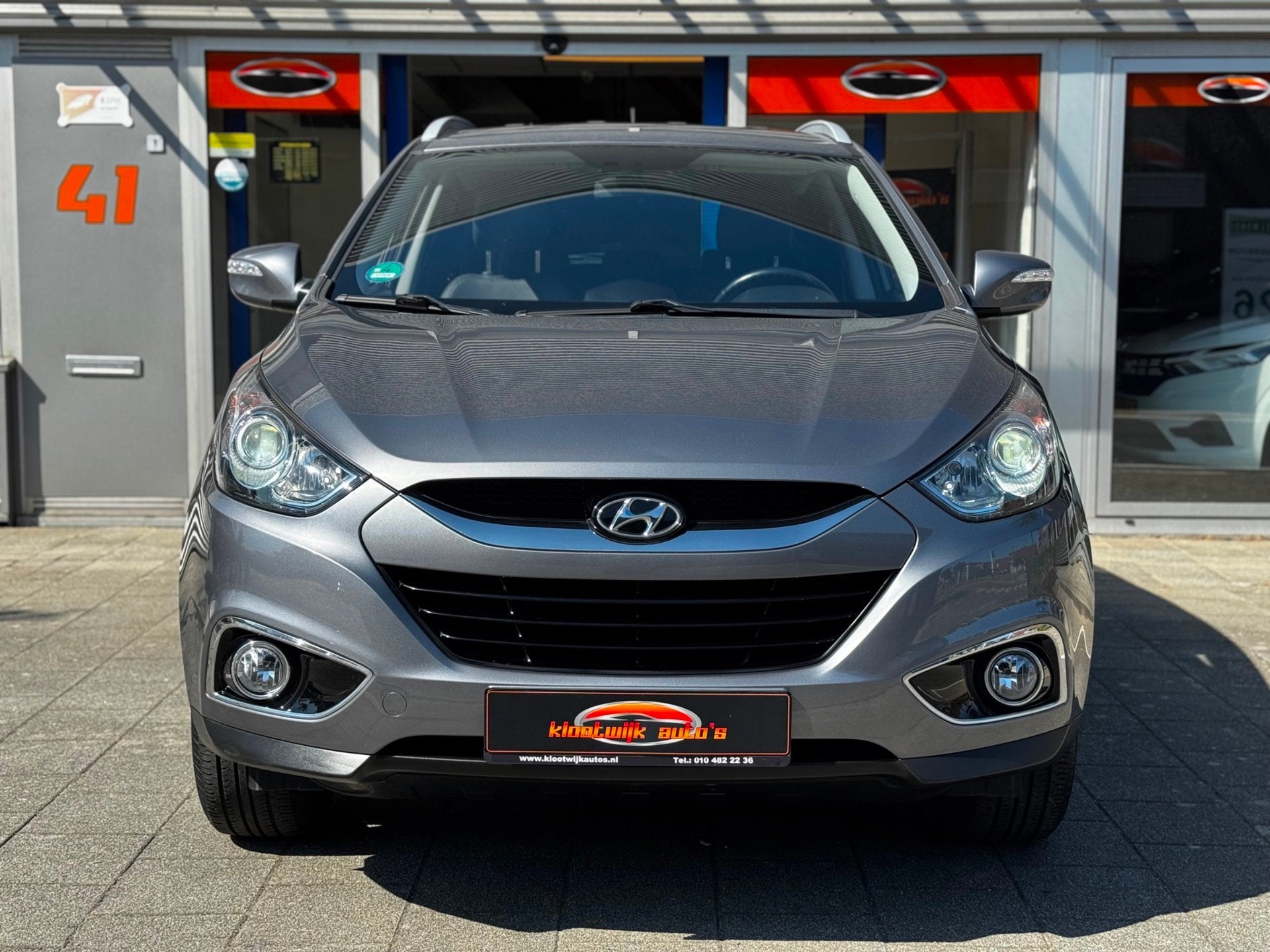 Hyundai Ix35 1.6i GDI i-Magine Navigatie Leder CarPlay Deale, Auto's, Voorwielaandrijving, 135 pk, 4 cilinders, Leder en Stof