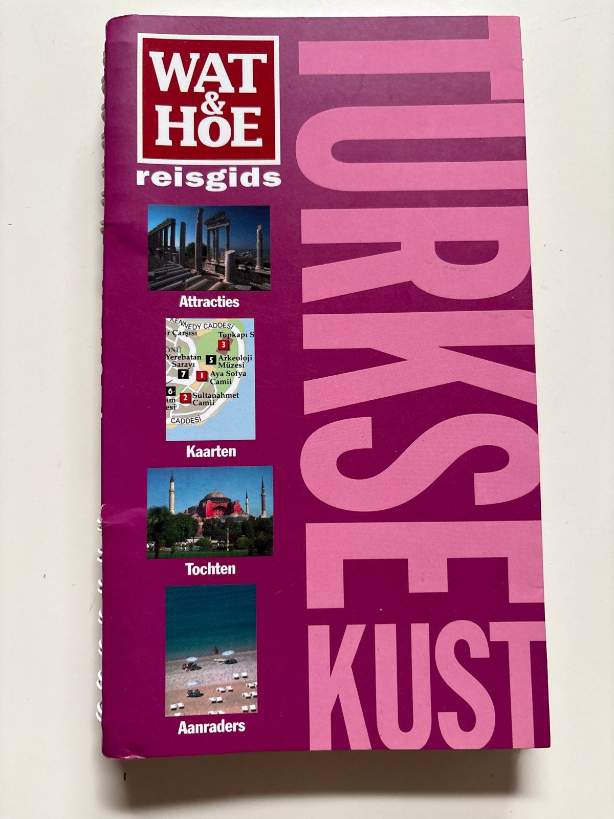 Wat & Hoe Reisgids Turkse Kust - Ontdek Turkije!, Europa, Ophalen of Verzenden, Reisgids of -boek, Gelezen