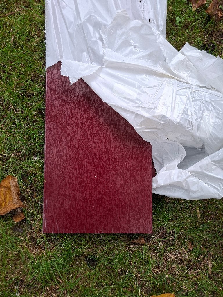 Boeiboord 600 x 30 cm. Keralit-kunststof., Ophalen, Minder dan 80 cm, Overige typen, Nieuw