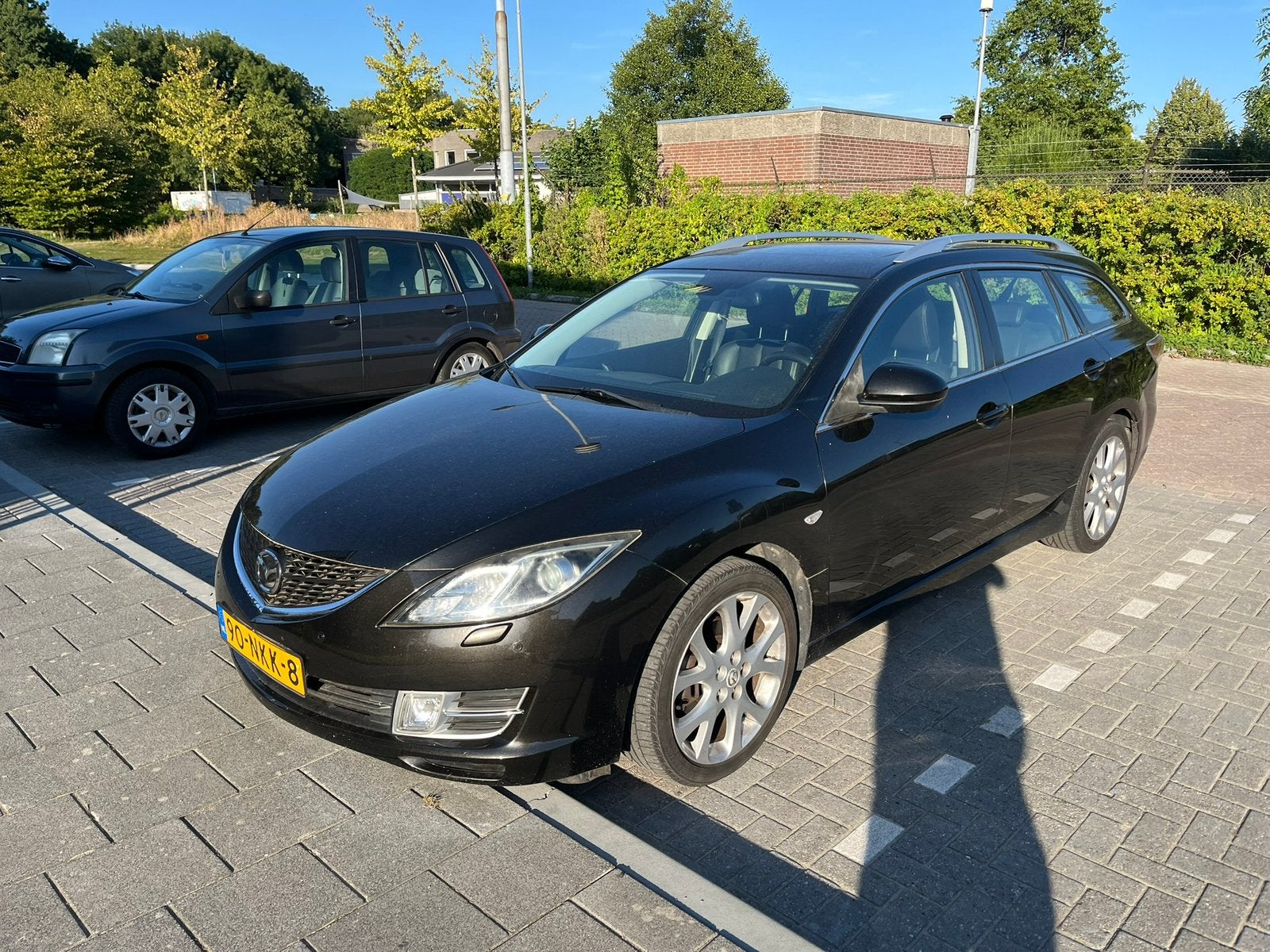 Mazda 6 2.5 S-VT GM-L Sportbreak 2010 Zwart (weinig km’s), Auto's, 4 cilinders, Zwart, Origineel Nederlands, Handgeschakeld