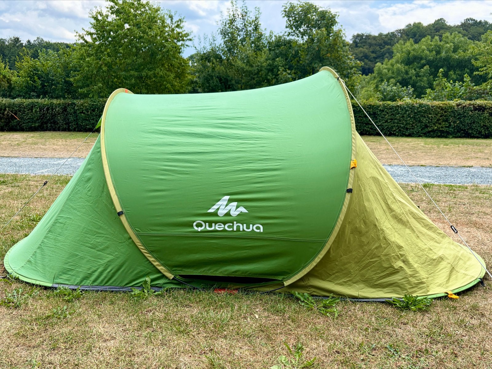 Quechua 2 Seconds 3 persoons pop-up tent, Caravans en Kamperen, Tenten, Ophalen, Zo goed als nieuw, Tot en met 3