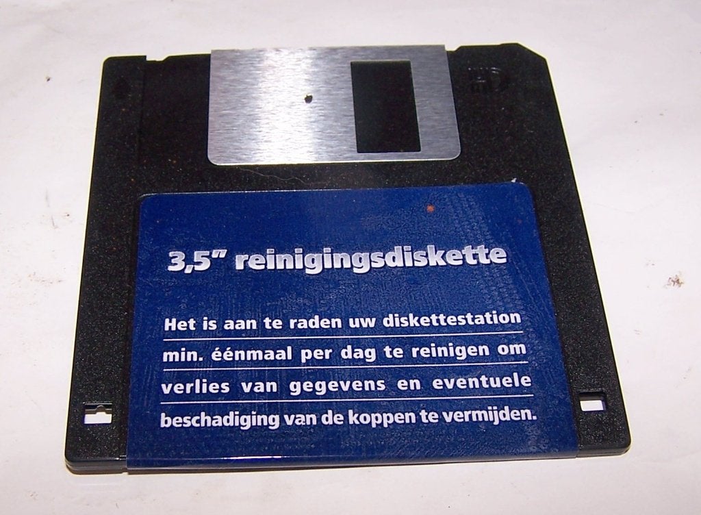 3,5" Reinigingsdiskette voor Diskettestation. Nwst., Ophalen of Verzenden, Onbekend