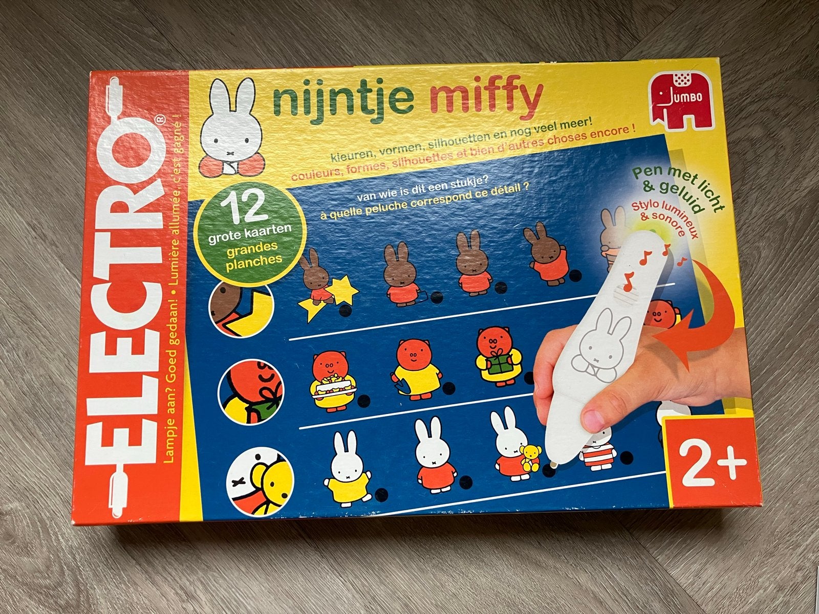 Nijntje Miffy Electro spel - kleuren, vormen, geluid, Ophalen of Verzenden, Gebruikt, Ontdekken, Met licht