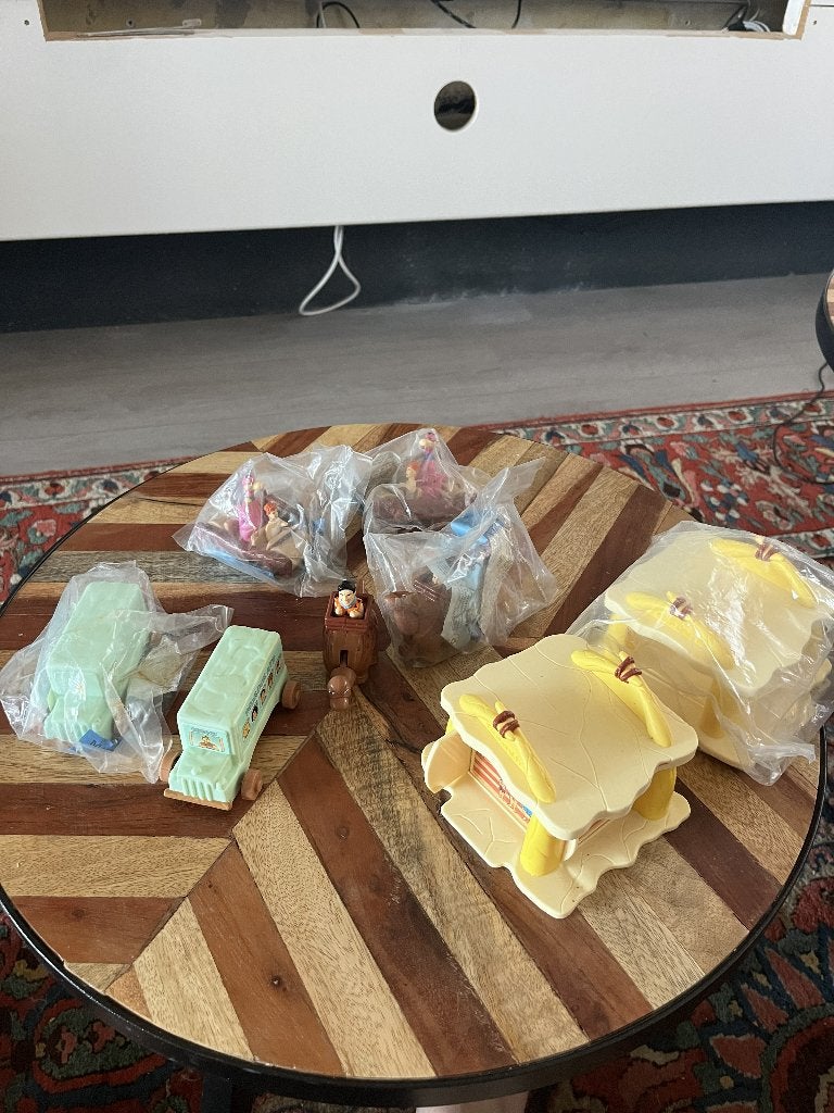 The Flintstones Happy Meal speelgoed van McDonald's uit 1994, Ophalen of Verzenden