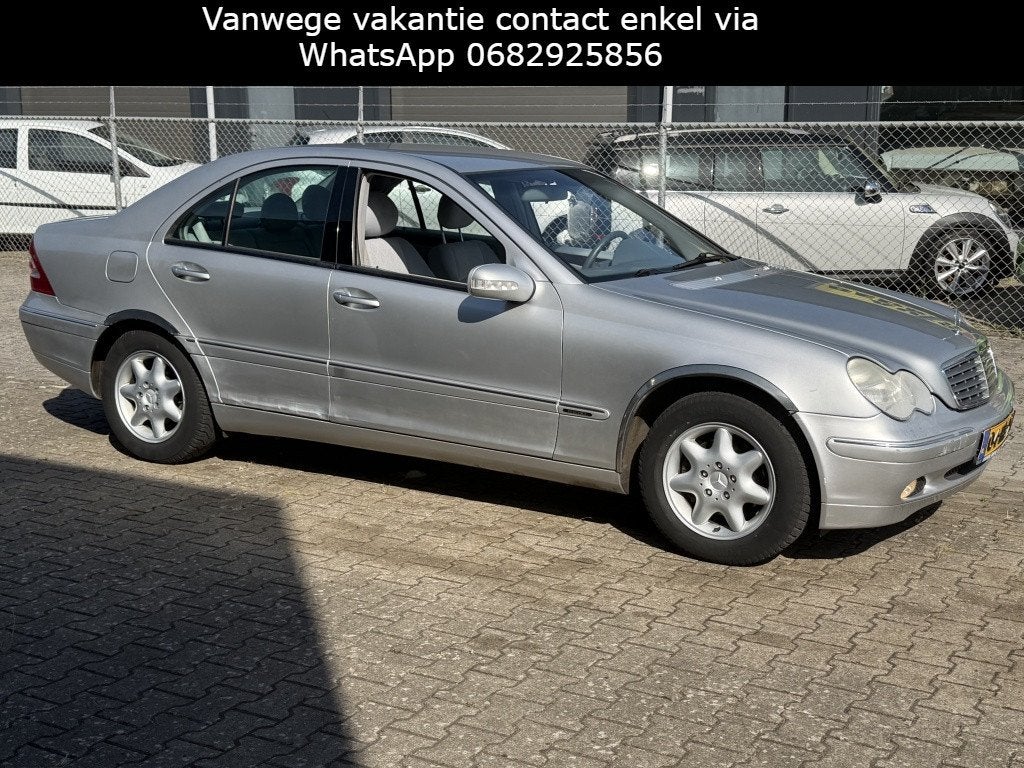 Mercedes-Benz C-Klasse 180 Elegance AIRCO 6-BAK APK:12-2026, 1355 kg, 1998 cc, Gebruikt, 4 cilinders