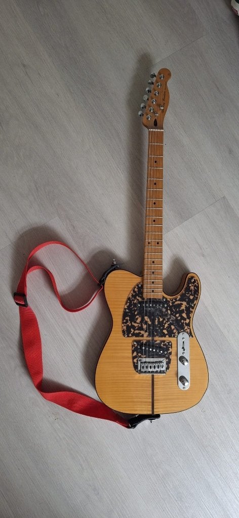 Harley Benton TE-80 NT deluxe ('madcat' lookalike), Ophalen, Gebruikt, Solid body, Overige merken