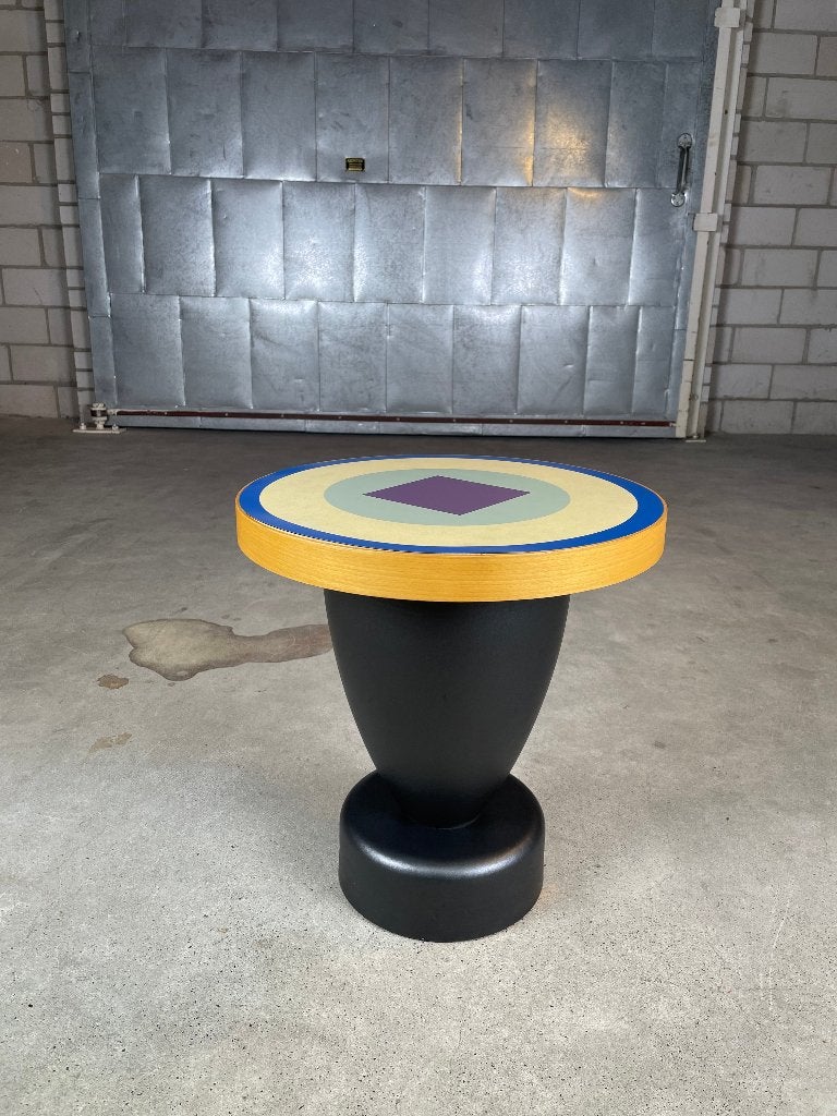 Zanotta Lipari salontafel by Sottsass, Ophalen, Vintage, Gebruikt, Meerkleurig