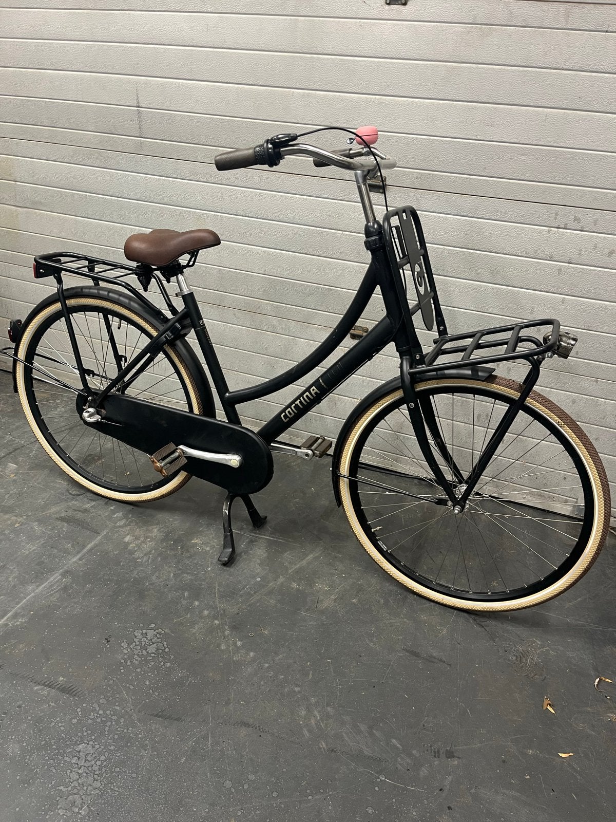 Cortina U4 Damesfiets 28 inch, framemaat 50, 3 versn., Fietsen en Brommers, Gebruikt, Velgrem, Versnellingen, 50 tot 53 cm