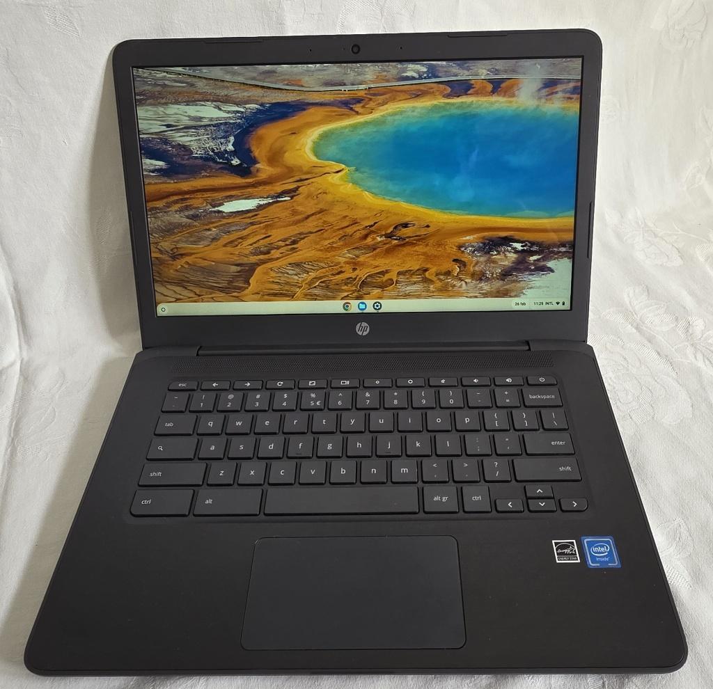 Nette HP Chromebook Touchscreen Incl Lader Koopje 99 €, Computers en Software, Windows Laptops, Hp, Gebruikt, 2 tot 3 Ghz, Qwerty
