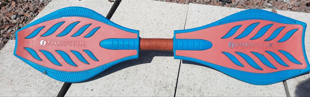 Waveboard RipStik - Blauw/Oranje, Sport en Fitness, Skateboarden, Gebruikt, Waveboard, Ophalen of Verzenden