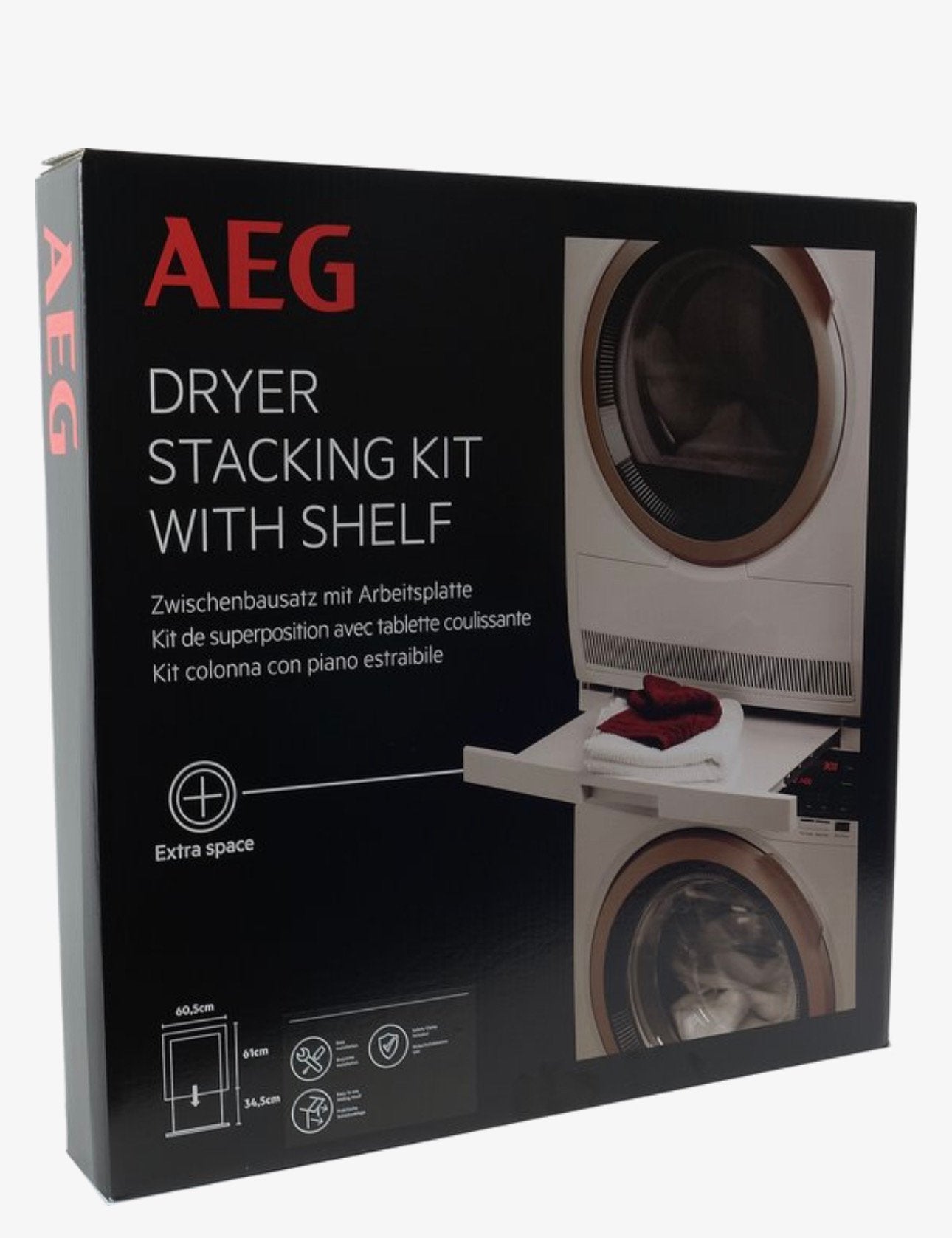 AEG Uitrekbare lade ZGAN stapelkit, Ophalen, Zo goed als nieuw