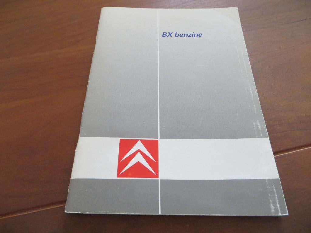 Instructieboek Citroen BX benzine, Citroen BX Break 1989, Auto diversen, Handleidingen en Instructieboekjes, Ophalen of Verzenden