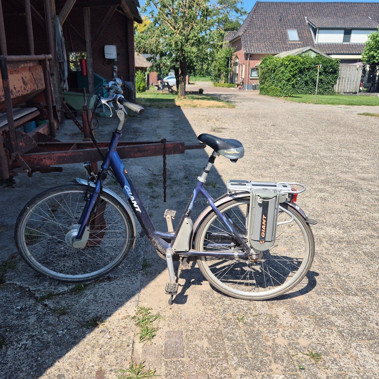 Giant elektrische fiets - Gebruikt, Ophalen of Verzenden, Gebruikt, Minder dan 30 km per accu