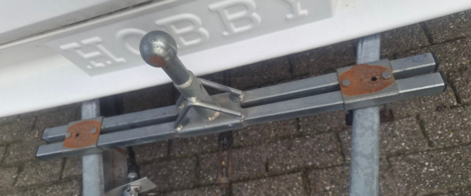disselhulpstuk fietsendrager voor bijv caravan, Ophalen, Gebruikt