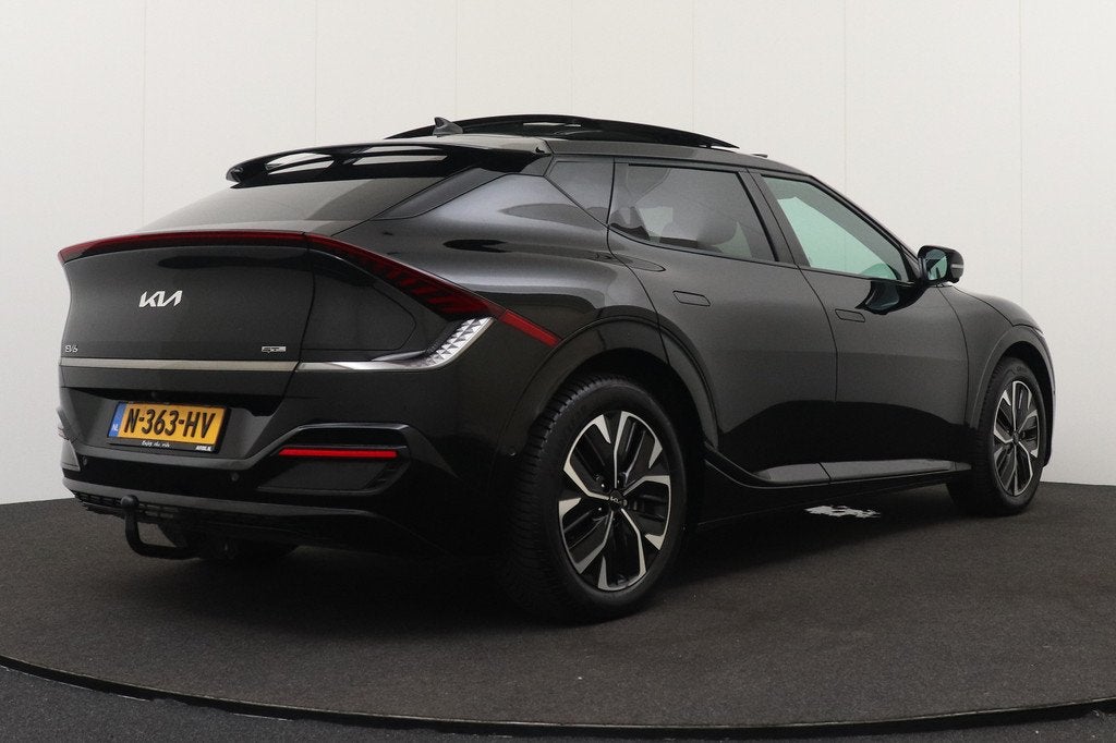 Kia Ev6 GT-Line 77.4 kWh (95%SOH) Warmtepomp Schuif-/kanteld, Auto's, Kia, Automaat, 228 pk, Achterwielaandrijving, Gebruikt