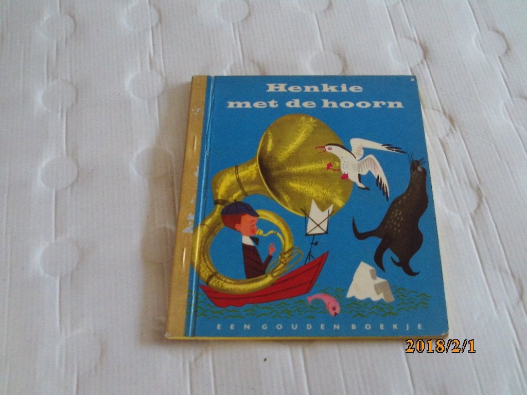 gouden boekje henkie met de hoorn - jack bechdolt, Ophalen of Verzenden, Gelezen, Fictie algemeen