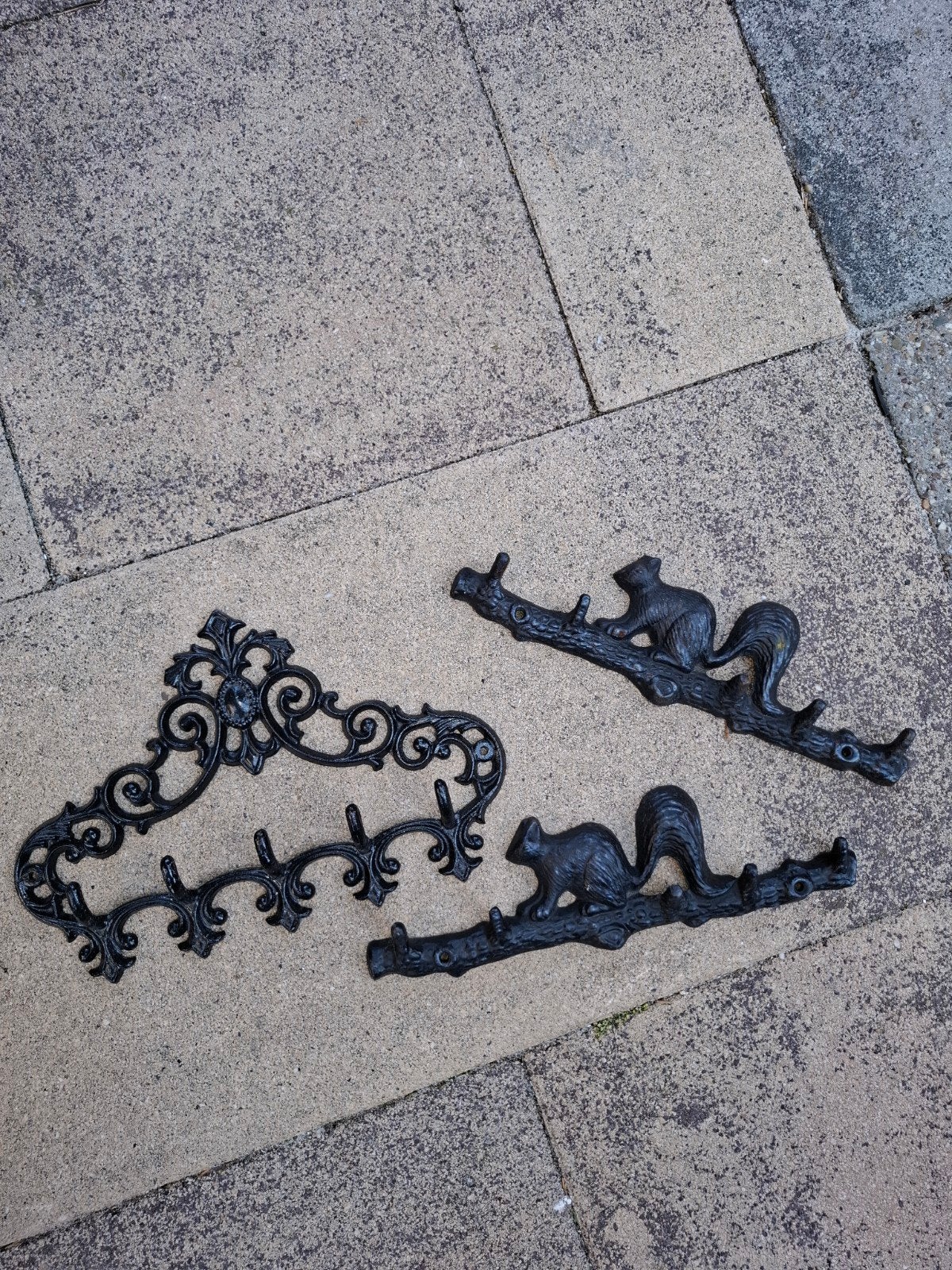 kapstokjes smeedijzer brocante, Ophalen, Hout, Wandkapstok, Minder dan 100 cm
