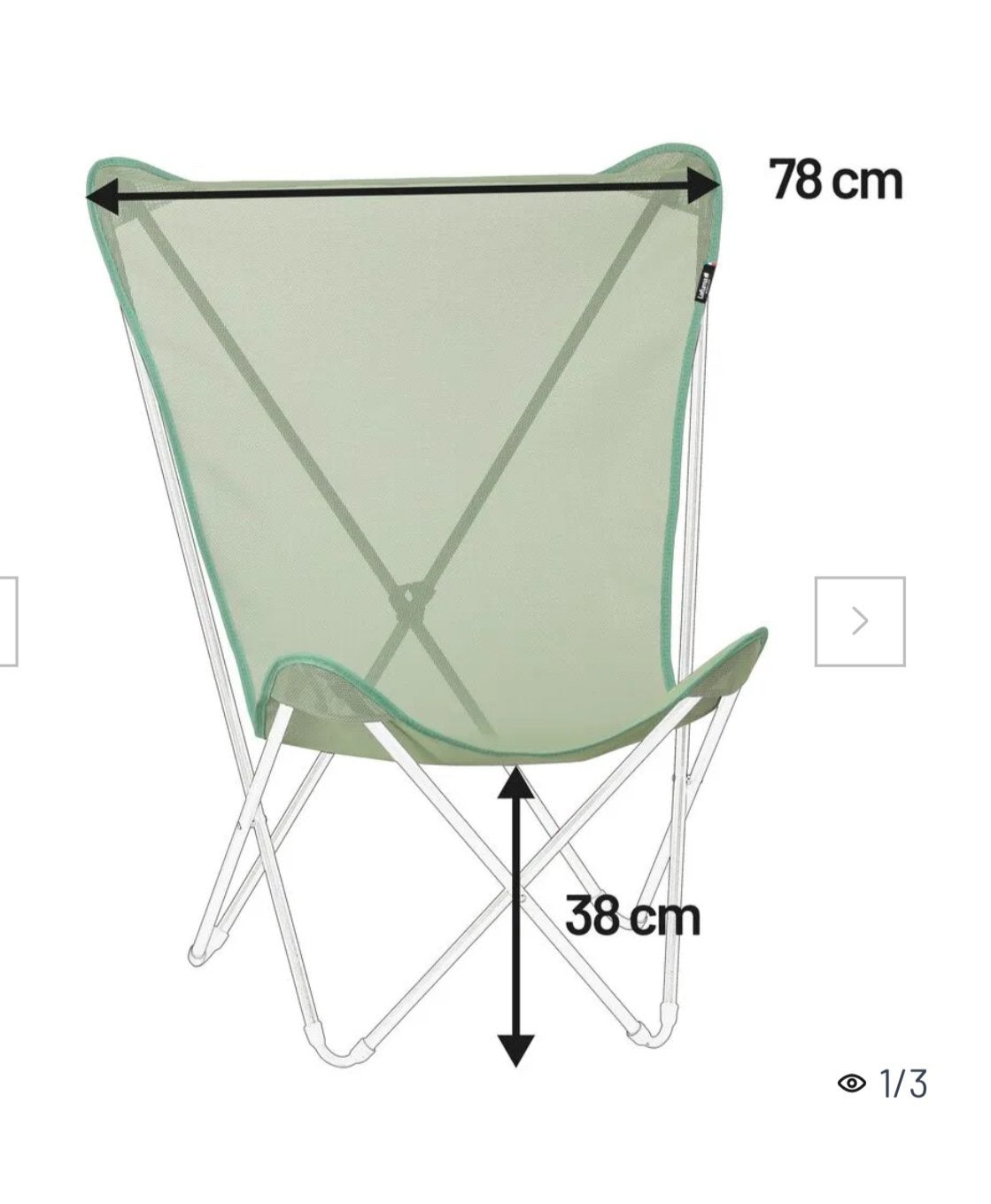 2x Lafuma  MAXI POP UP  vervangingsdoek, Verzenden, Zo goed als nieuw, Textileen