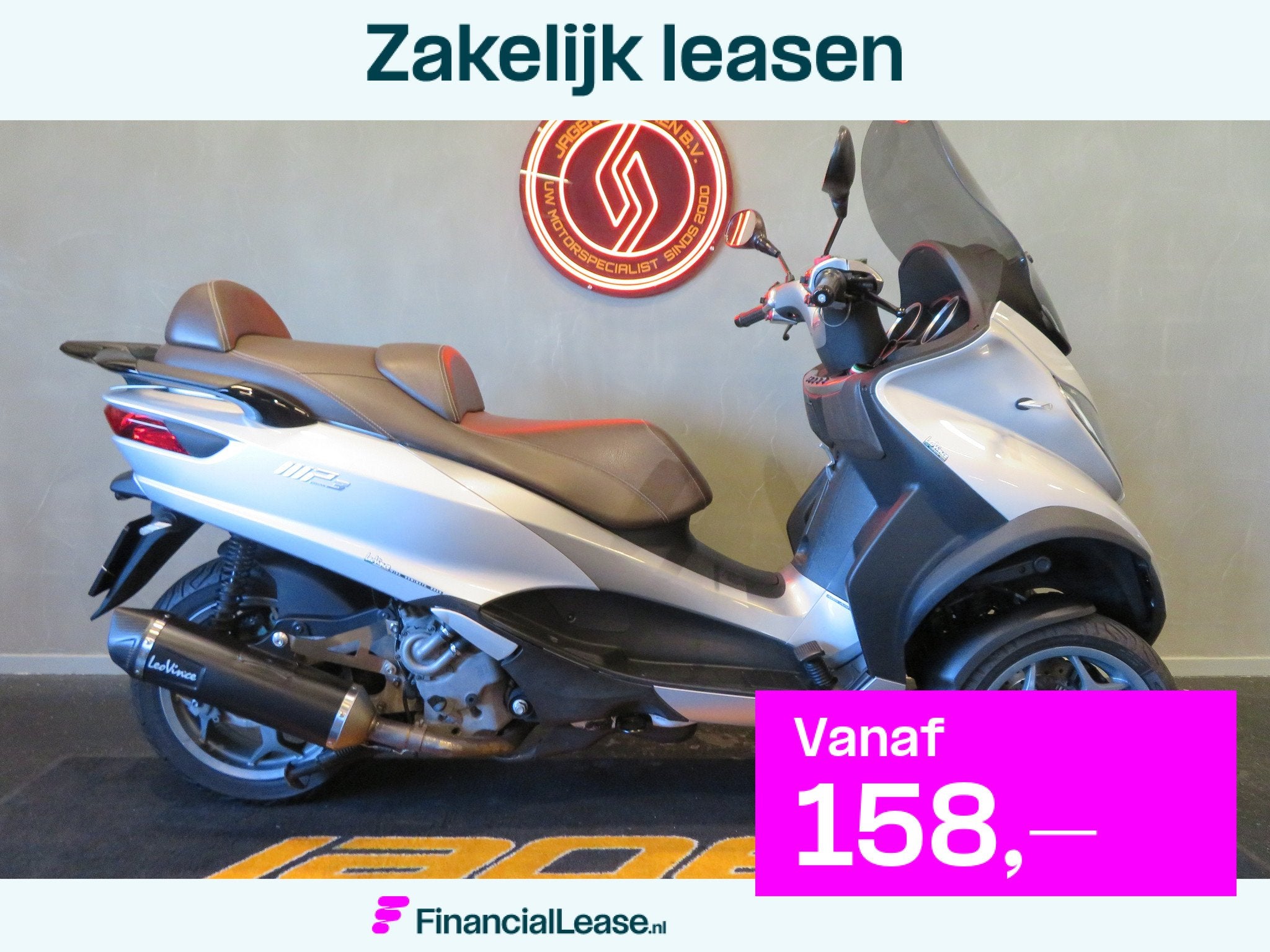 Piaggio MP3 500 LT LEO-VINCE!, Motoren, Scooter, 493 cc, 12 t/m 35 kW, Gebruikt