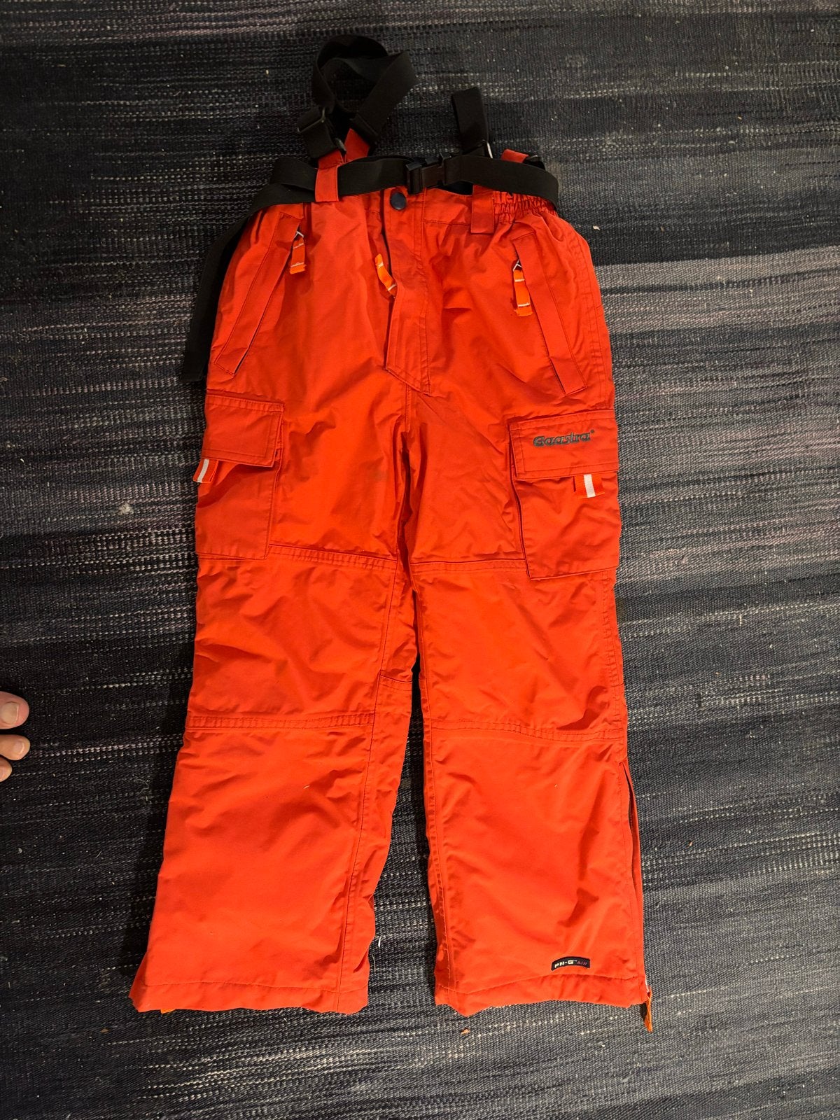 Skibroek kinderen, Gaastra maat 128 - Oranje, Ophalen of Verzenden, Gebruikt, Jongen of Meisje, Broek