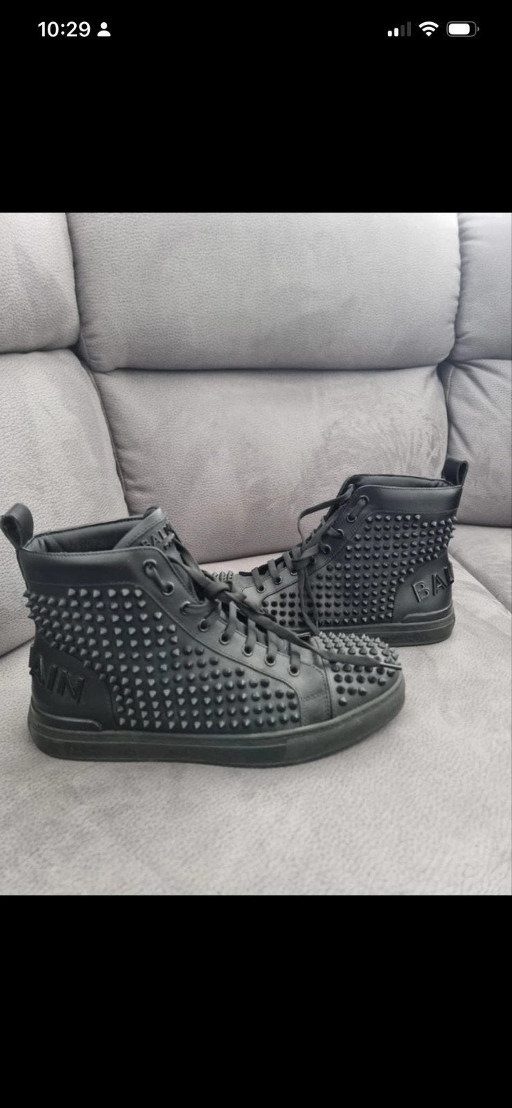 balmain schoenen maat 42. Nieuw., Ophalen of Verzenden, Nieuw, Zwart