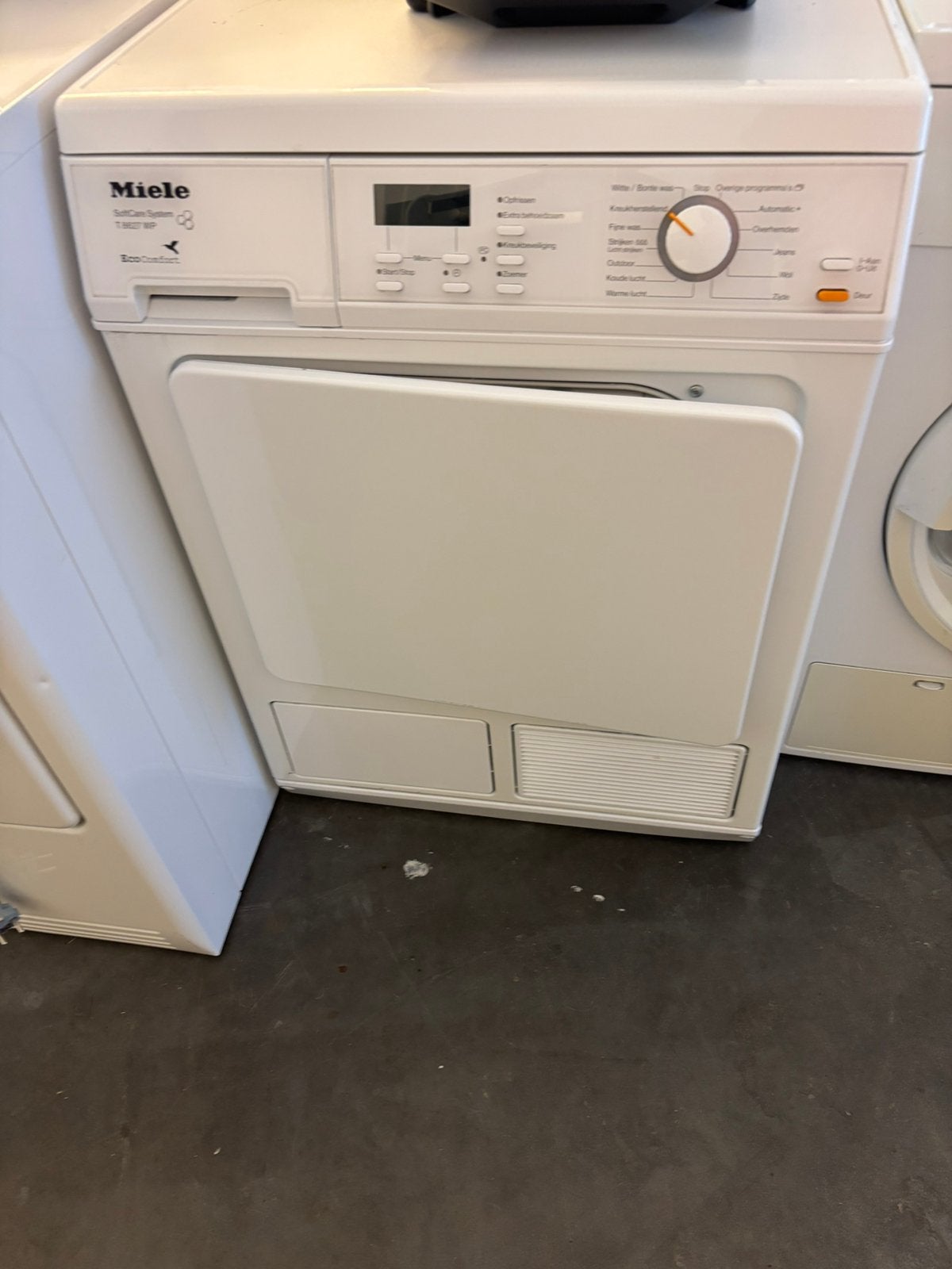 Miele warmtepomp droger 8kg A+, Witgoed en Apparatuur, Wasdrogers, Ophalen, 6 tot 8 kg, Refurbished, Voorlader