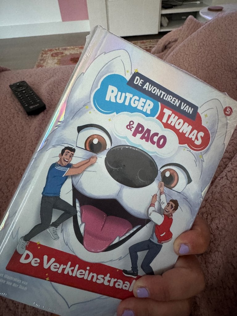 Rutger Thomas en paco de verkleinstraal, Boeken, Kinderboeken | Jeugd | onder 10 jaar, Ophalen of Verzenden, Nieuw, Rutger, Thomas & Paco