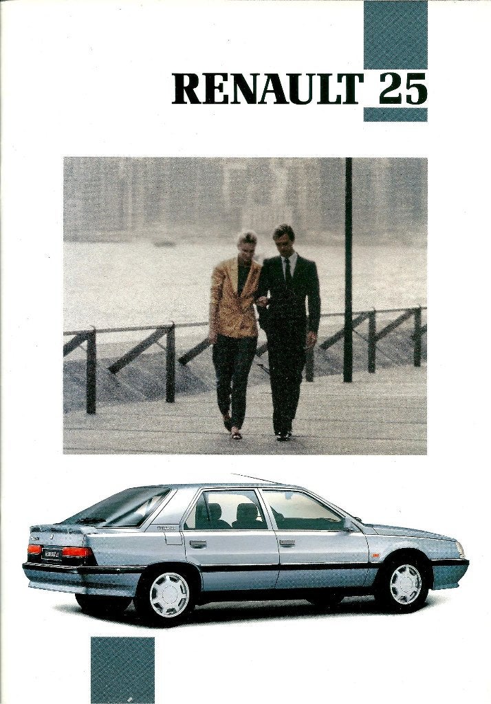 Brochure Renault 25 Augustus 1991, Ophalen of Verzenden, Gelezen, Renault