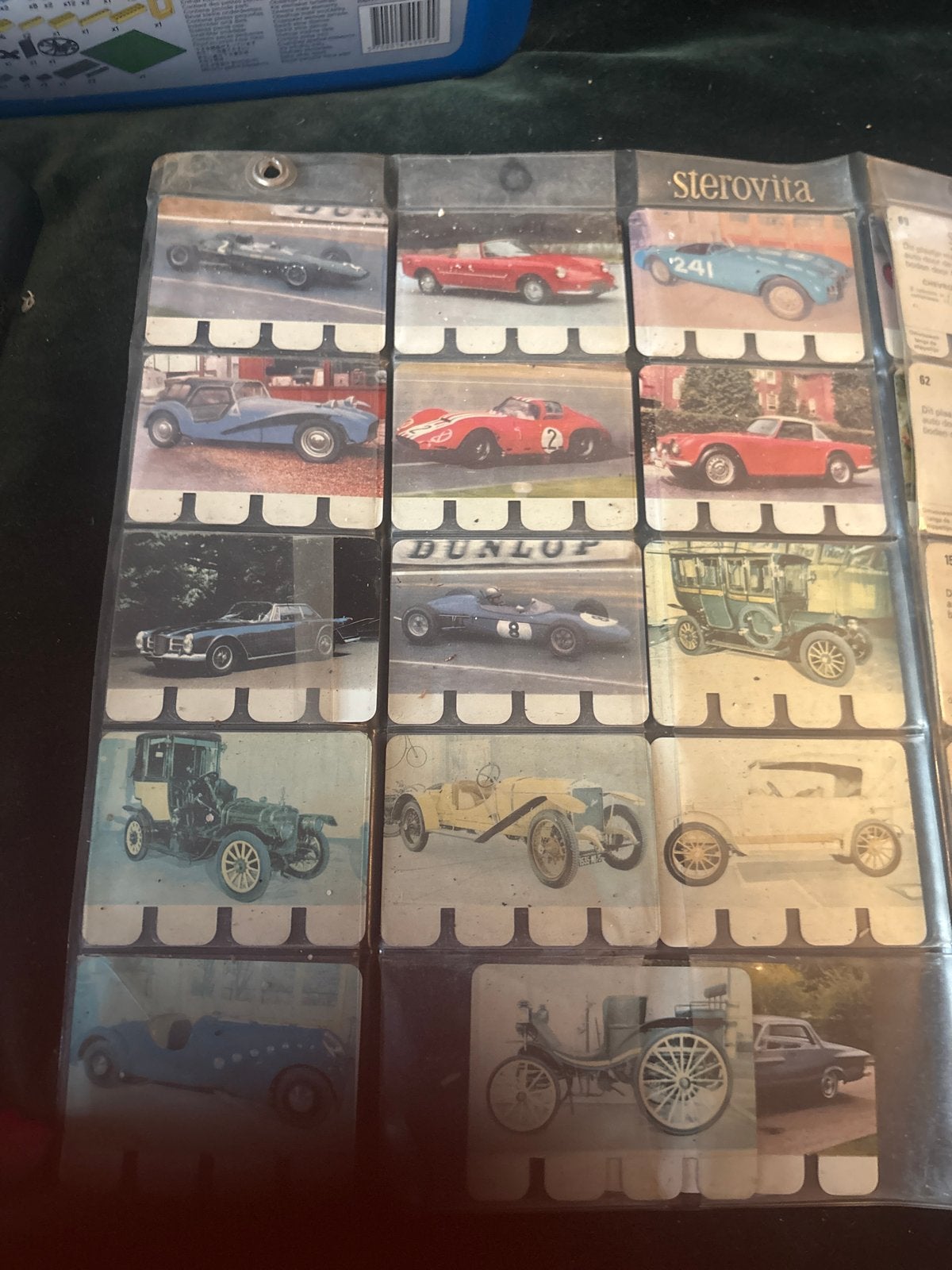 Sterovita Autokaartjes Verzameling - Klassieke Auto's, Verzamelen, Ophalen, Gebruikt, Auto's