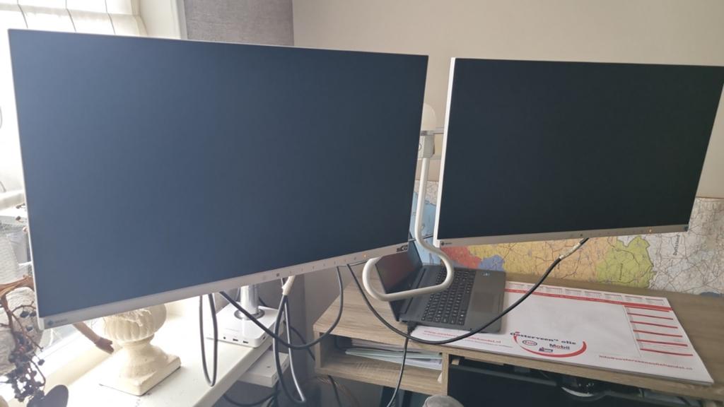 Flexscan EIZO dubbelscherm, Computers en Software, Ophalen of Verzenden