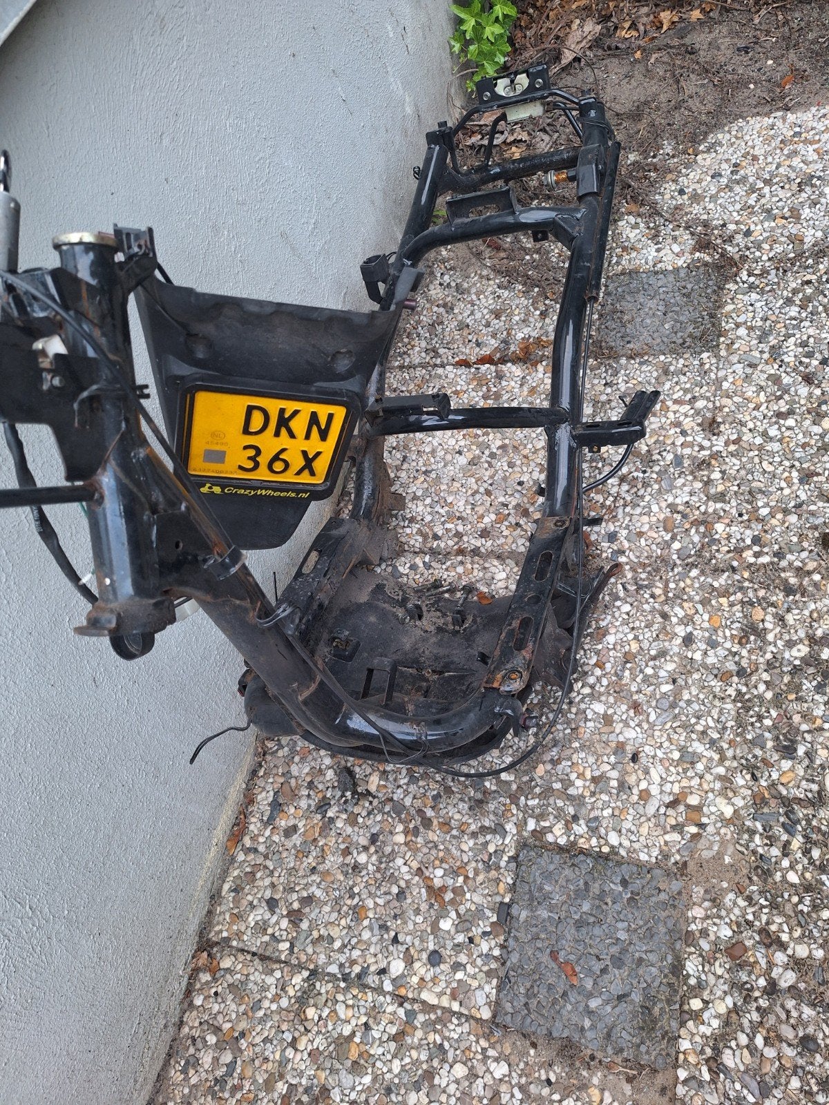 frame fiddle 2 brom kenteken, Ophalen, Frame, SYM