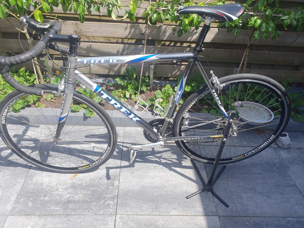 Trek racer maat 58, Fietsen en Brommers, Fietsen | Racefietsen, Ophalen, Zo goed als nieuw, Meer dan 20 versnellingen, Overige merken