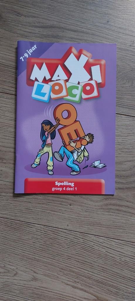 Maxi loco spelling groep 4 deel 1, Ophalen of Verzenden, Zo goed als nieuw