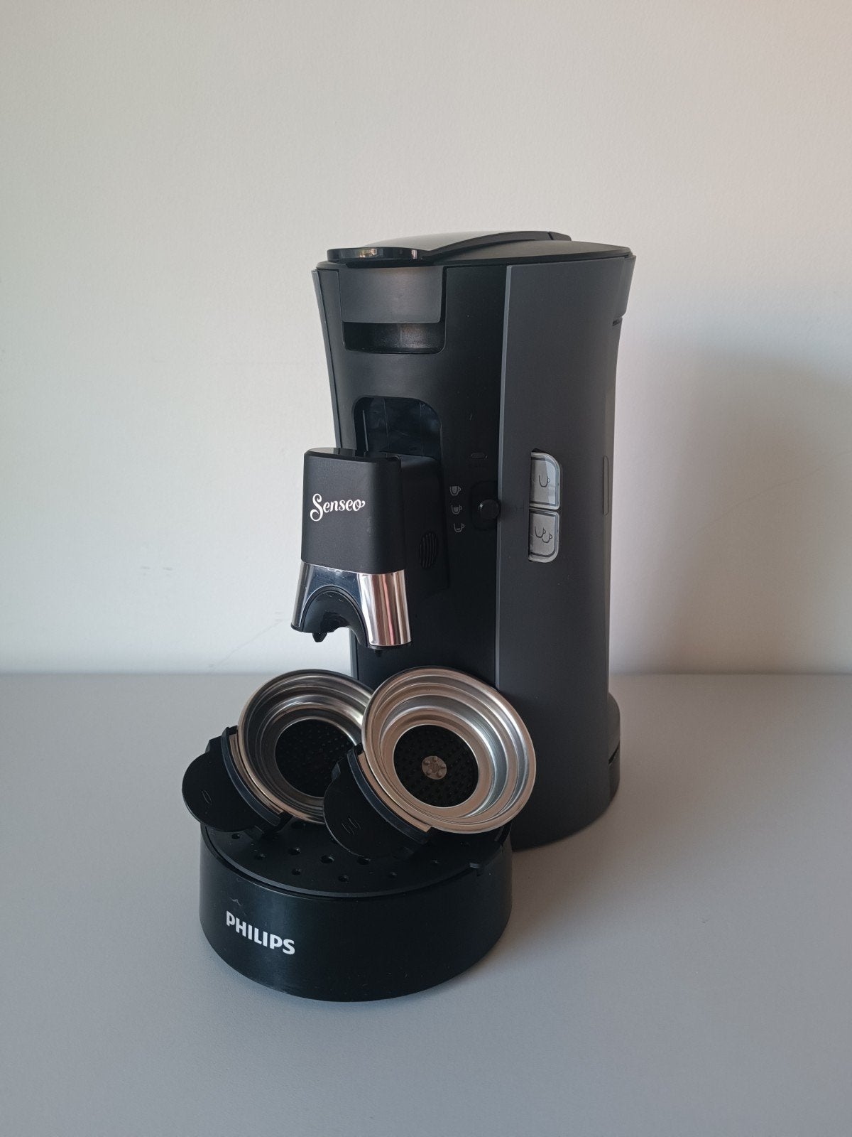 Philips Senseo Nieuw Type Pad Koffiezetapparaat - Zwart, Witgoed en Apparatuur, Koffiezetapparaten, Ophalen, Koffiepads en cups