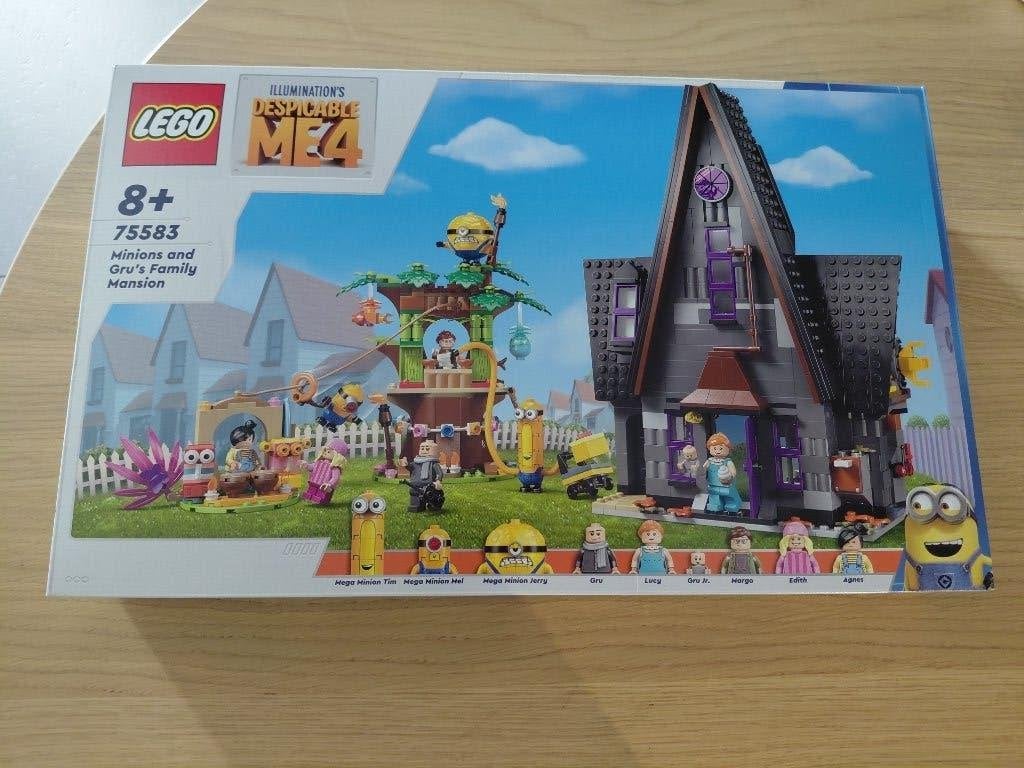 lego 75583 minions and gru's family mansion (despicable ME4), Lego, Nieuw, Ophalen of Verzenden, Complete set