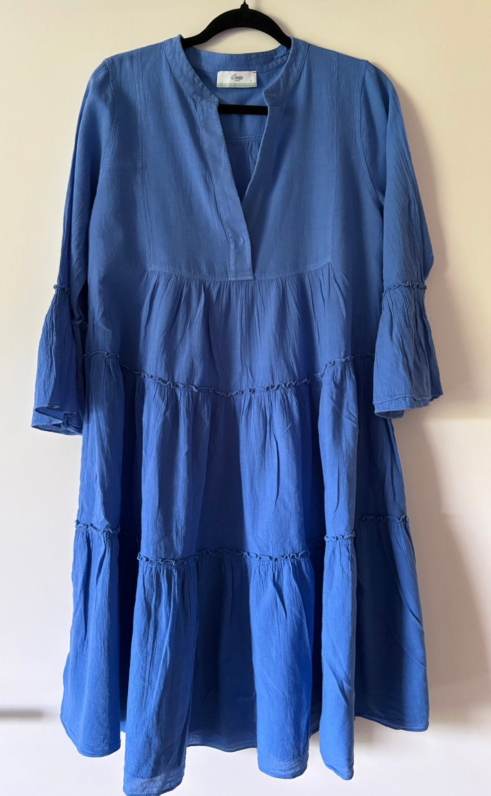 Devotion Twins jurk maat S, zgan, Maat 38/40 (M), Blauw, Ophalen of Verzenden, Zo goed als nieuw