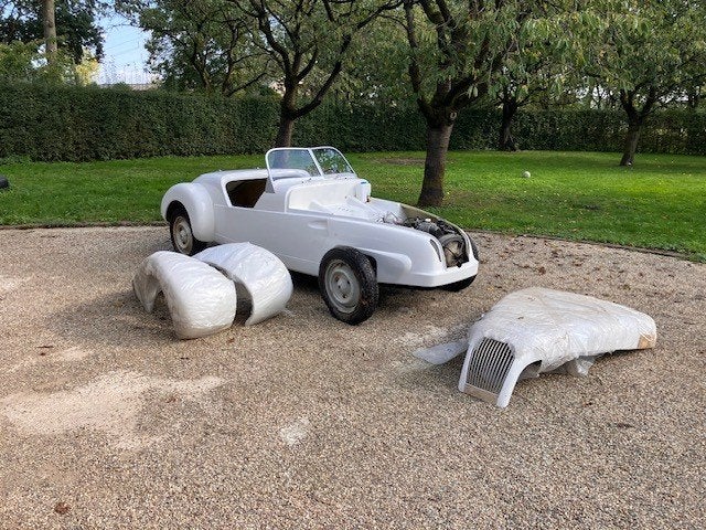 Burton project met nieuw chassis en donor 2CV voor kenteken, foto 5