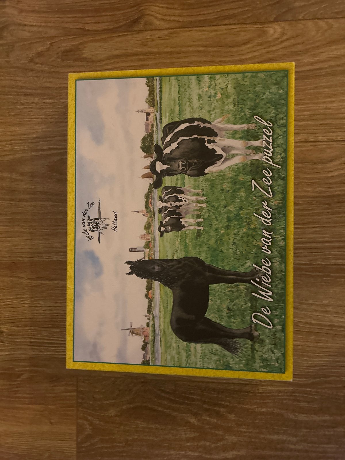 De Wiebe van der Zee puzzel - Friesland 1000 stukjes, Ophalen of Verzenden, 500 t/m 1500 stukjes, Zo goed als nieuw, Legpuzzel