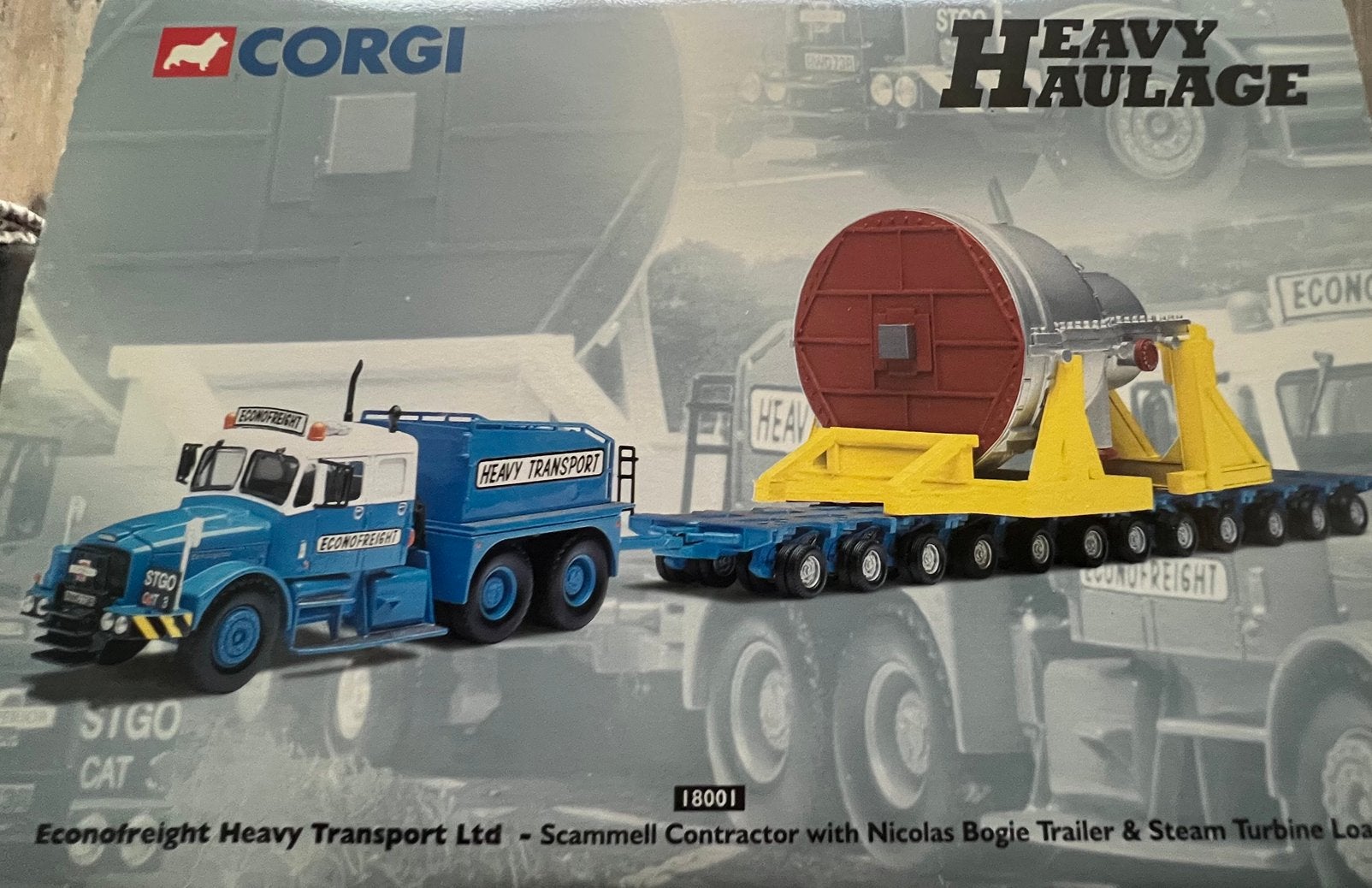 HEAVY HAULAGE LIMITED EDITION, Ophalen of Verzenden, Nieuw, Bus of Vrachtwagen, Corgi
