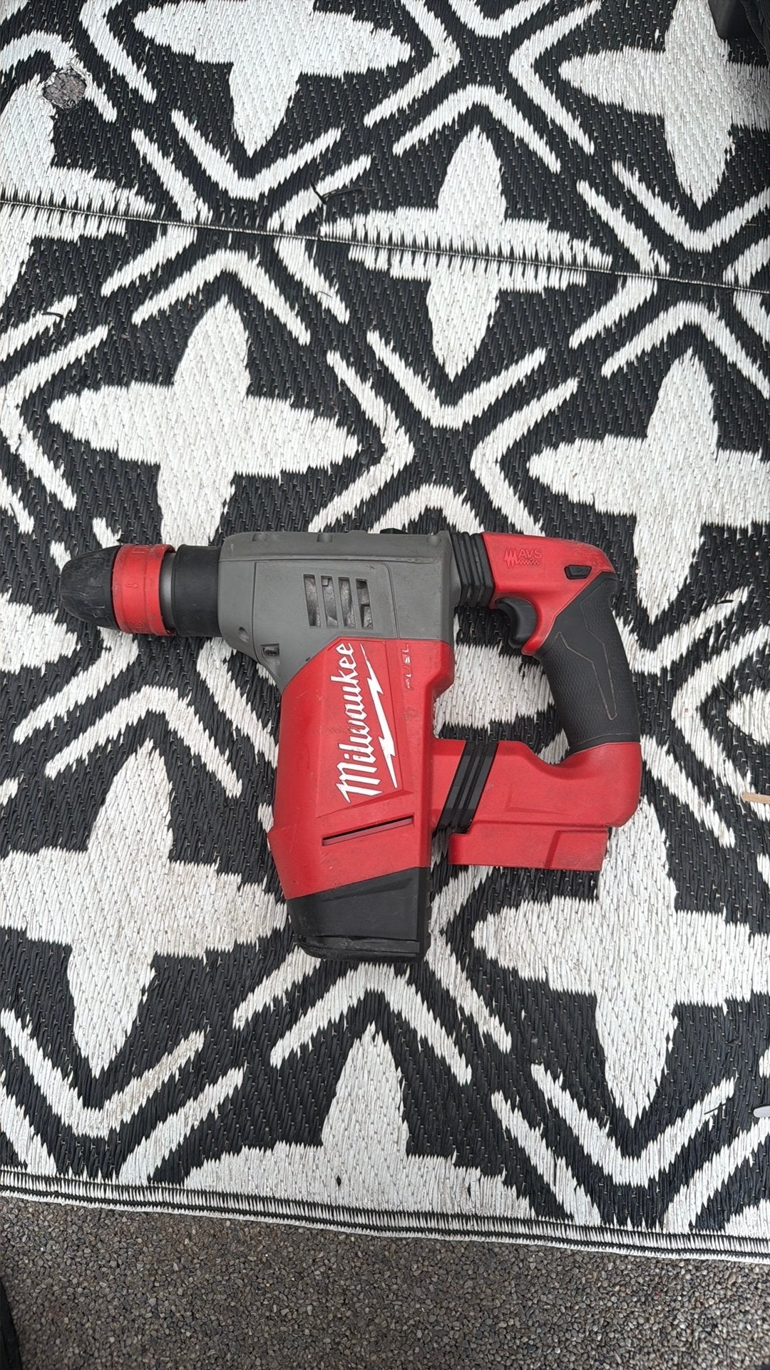 Milwaukee M18 CHPX-0 SDS-plus combihamer body - 4,1J, 600 watt of meer, Boor- en/of Breekhamer, Ophalen of Verzenden, Zo goed als nieuw