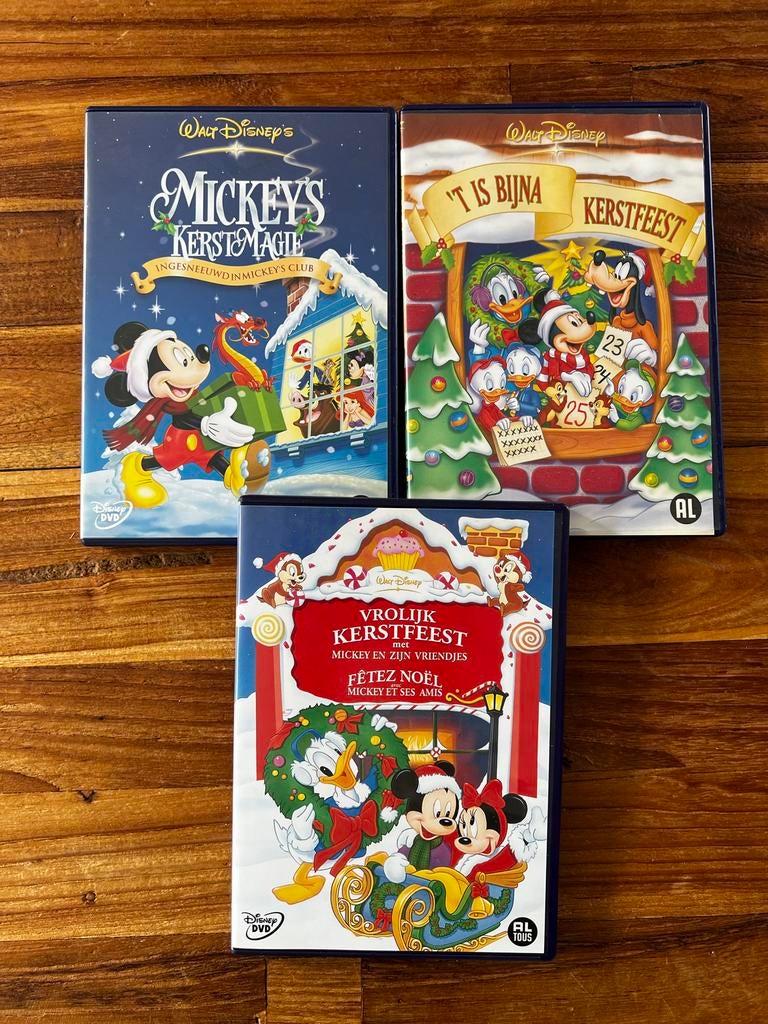 Disney Kerst DVD Collectie: Mickey's Kerstmagie, 't Is Bijna, Cd's en Dvd's, Dvd's | Kinderen en Jeugd, Avontuur, Gebruikt, Alle leeftijden