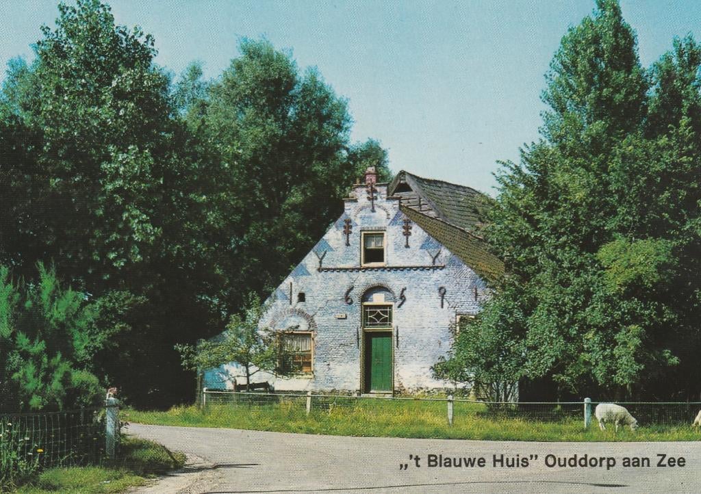 OUDDORP AAN ZEE 't Blauwe Huis, Verzenden, 1980 tot heden, Ongelopen, Zuid-Holland
