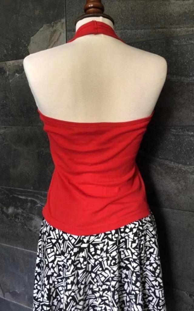 Rode Haltertop diverse tops puur katoen kwaliteit, Nieuw, Ophalen of Verzenden, Rood, Maat 36 (S)