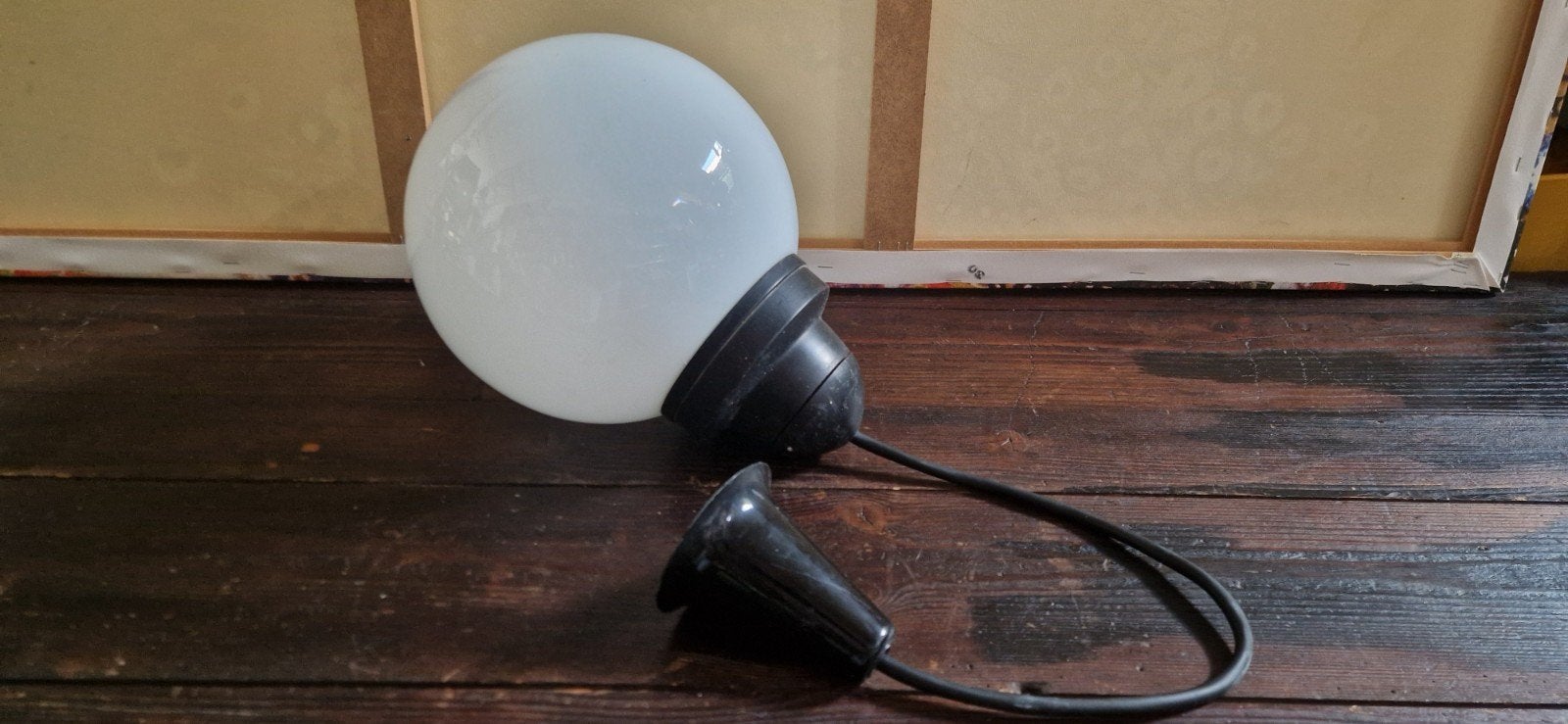 grote vintage art deco plafond lamp, Ophalen, Huis en Inrichting