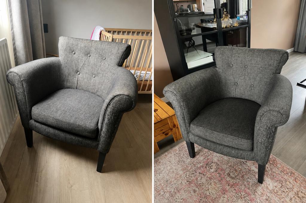 2 stuks landelijke fauiteuls / stoelen, Huis en Inrichting, Fauteuils, Ophalen, Zo goed als nieuw, Minder dan 75 cm, 50 tot 75 cm