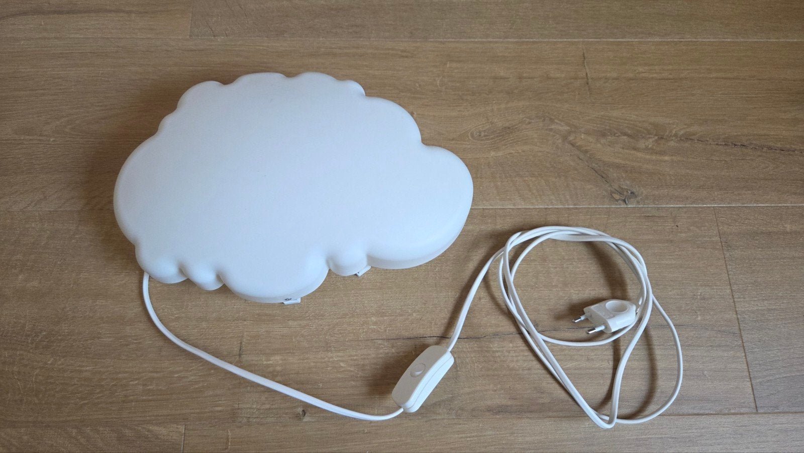 IKEA UPPLYST Wolk Lamp Kinderkamer, Ophalen, Zo goed als nieuw, Wit, Ophangbaar