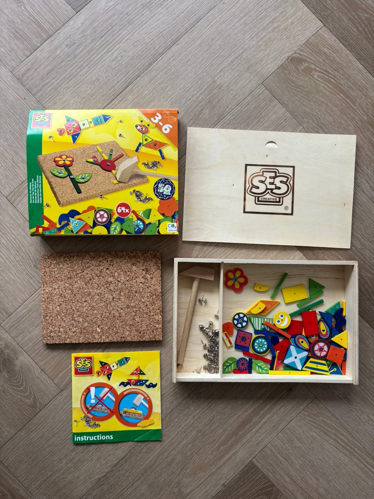 SES hammertje tik delux, Kinderen en Baby's, Speelgoed | Educatief en Creatief, Ophalen of Verzenden, Gebruikt