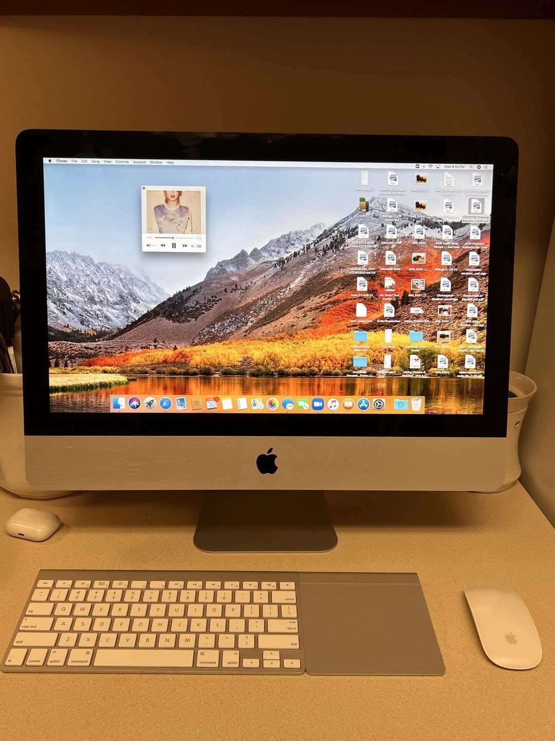 Apple iMac 21,5-inch (1920 x 1080) met AMD Radeon HD, 21,5-inch (1920 x 1080), Ophalen of Verzenden, Gebruikt, IMac